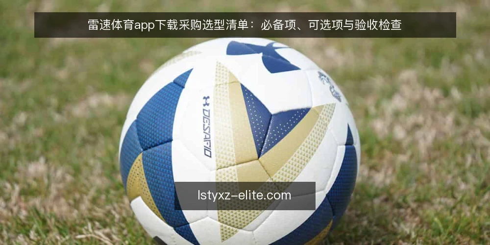雷速体育app下载采购选型清单:必备项、可选项与验收检查 — 为什么现在要做一次下载渠道审计 配图